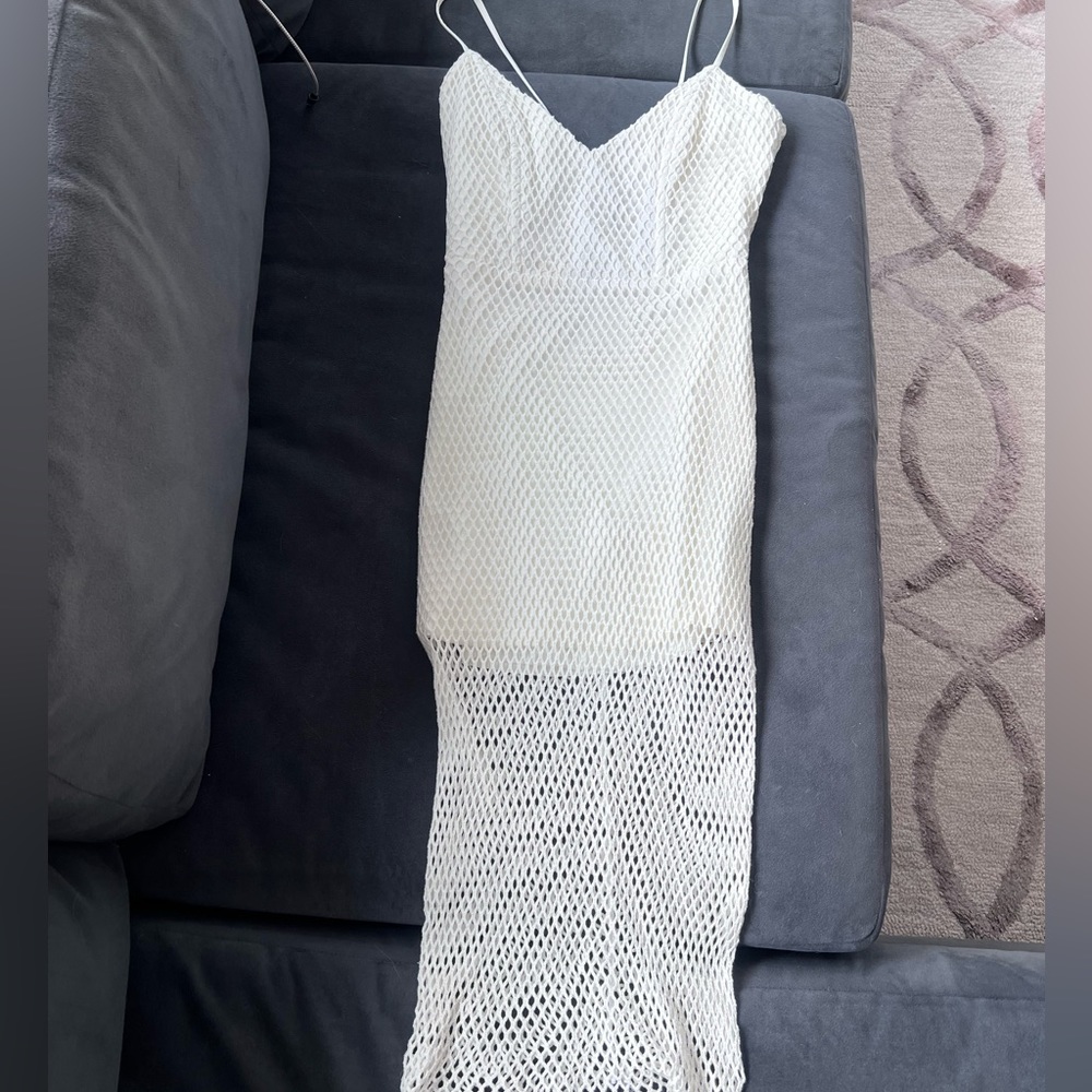 White mason dress
